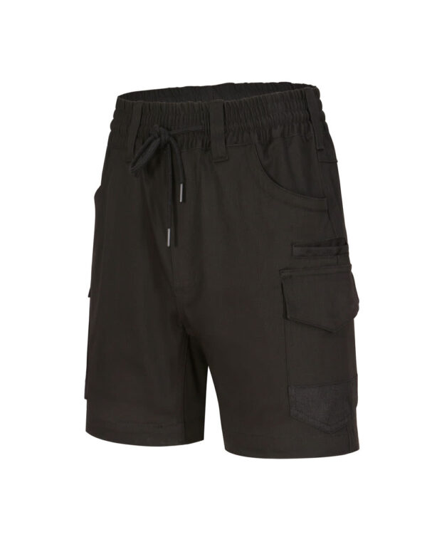 Unisex Cotton Stretch Drill Cuffed Work Shorts - Image 10