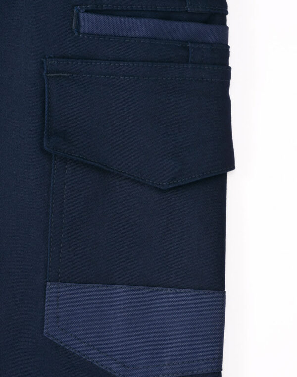Unisex Cotton Stretch Drill Cuffed Work Shorts - Image 29