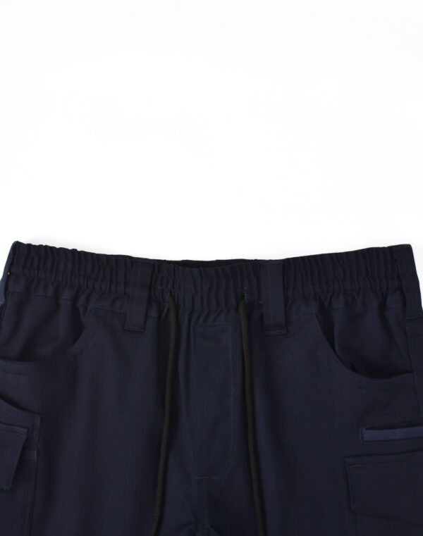Unisex Cotton Stretch Drill Cuffed Work Shorts - Image 28