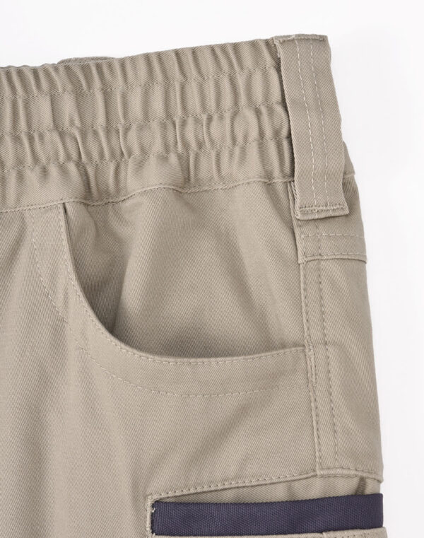 Unisex Cotton Stretch Drill Cuffed Work Shorts - Image 40