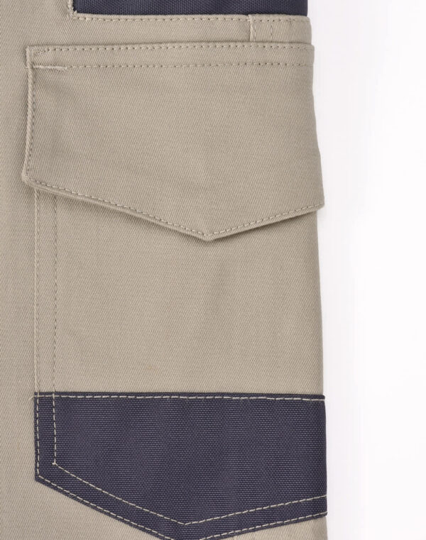 Unisex Cotton Stretch Drill Cuffed Work Shorts - Image 36