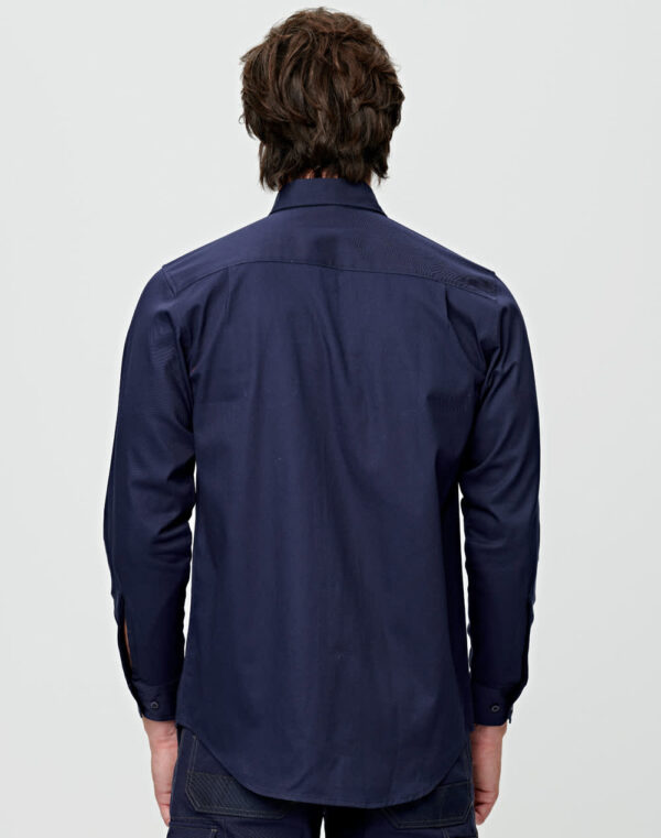 Cotton Drill Work Shirt - Image 2