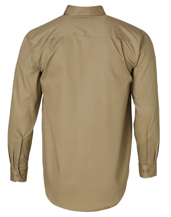 Cotton Drill Work Shirt - Image 7