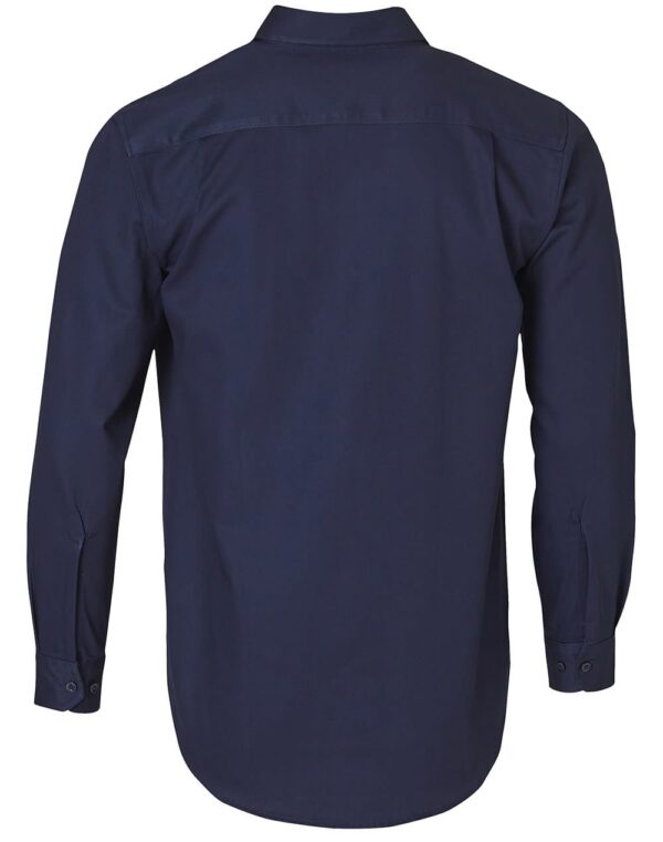 Cotton Drill Work Shirt - Image 9