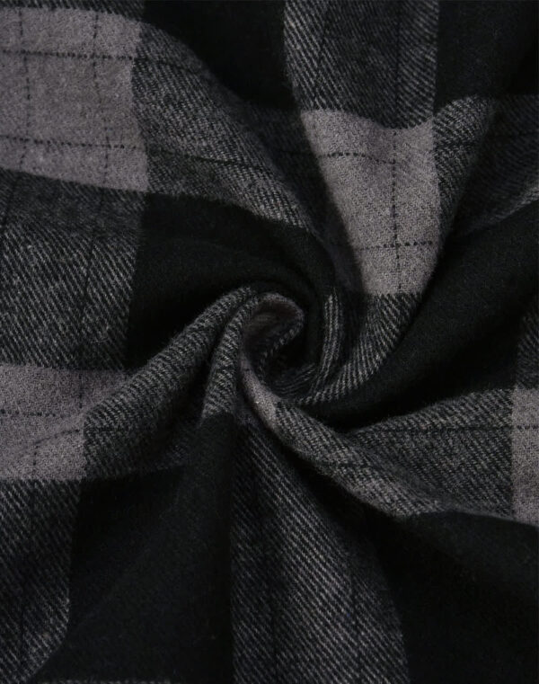 Unisex Classic Flannel Plaid Ls Shirt - Image 13