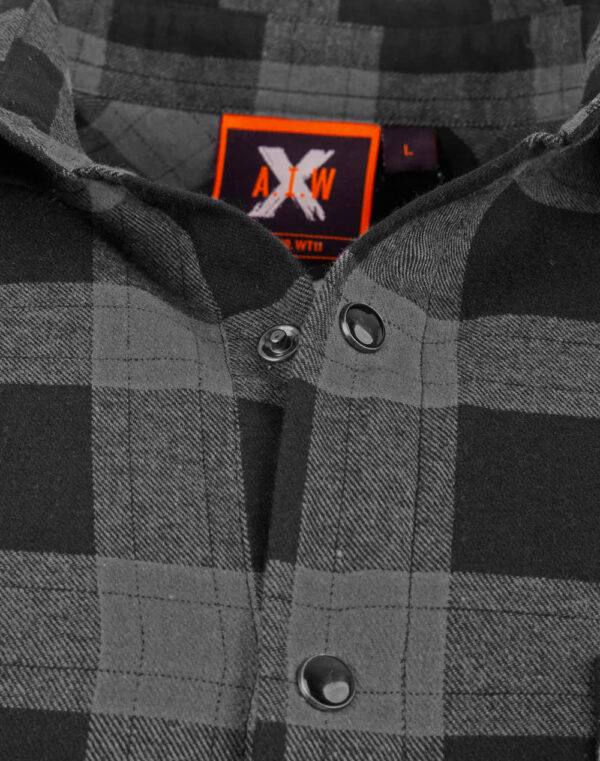 Unisex Classic Flannel Plaid Ls Shirt - Image 10