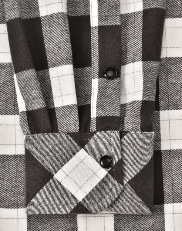 Unisex Classic Flannel Plaid Ls Shirt - Image 25