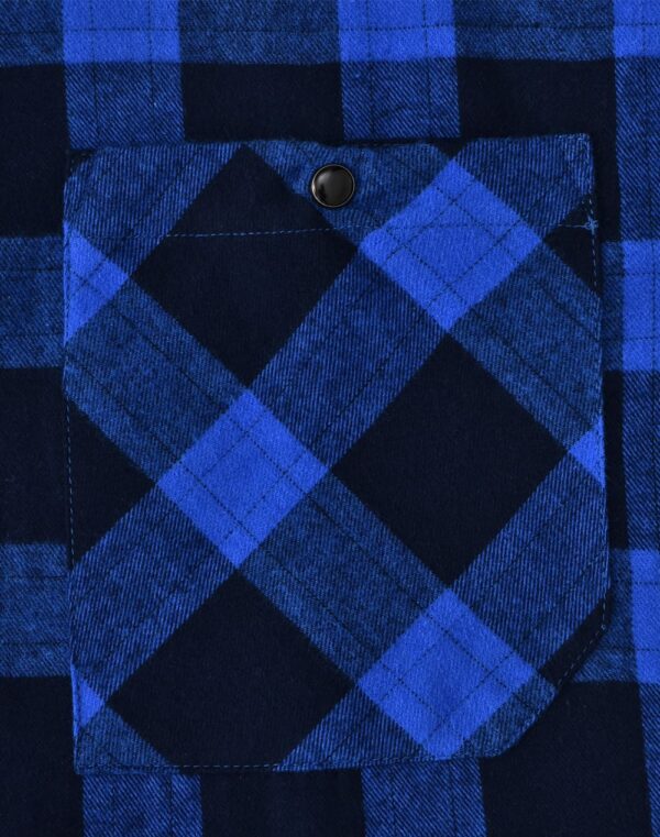 Unisex Classic Flannel Plaid Ls Shirt - Image 32