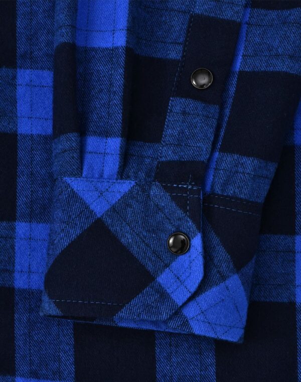 Unisex Classic Flannel Plaid Ls Shirt - Image 33