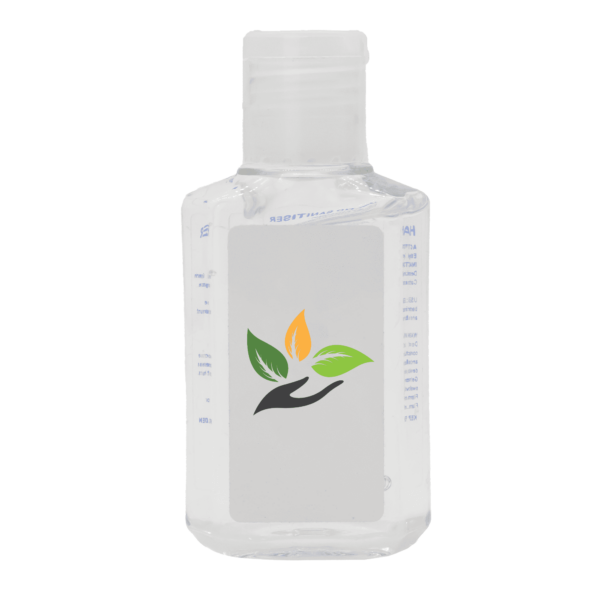Lemon Scented 60ml Hand Sanitiser Gel - Image 2