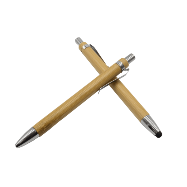 Linus Bamboo Pen Set - Image 6