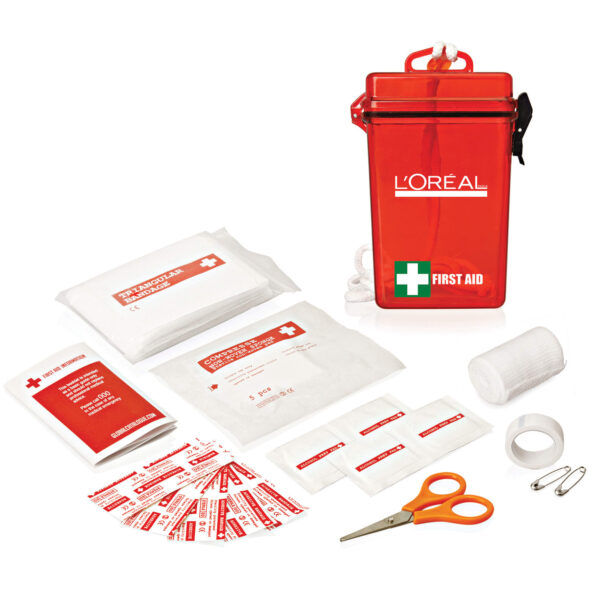 First Aid Kit Waterproof 21pc - Image 2