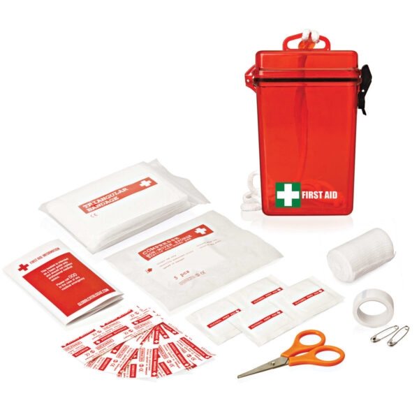 First Aid Kit Waterproof 21pc - Image 4