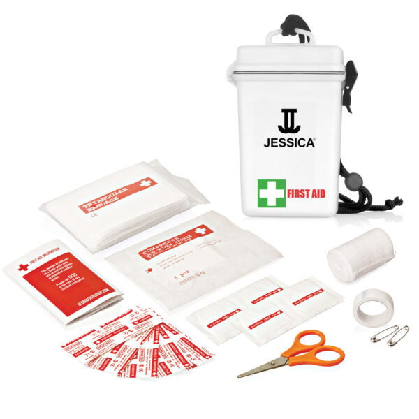 First Aid Kit Waterproof 21pc - Image 2