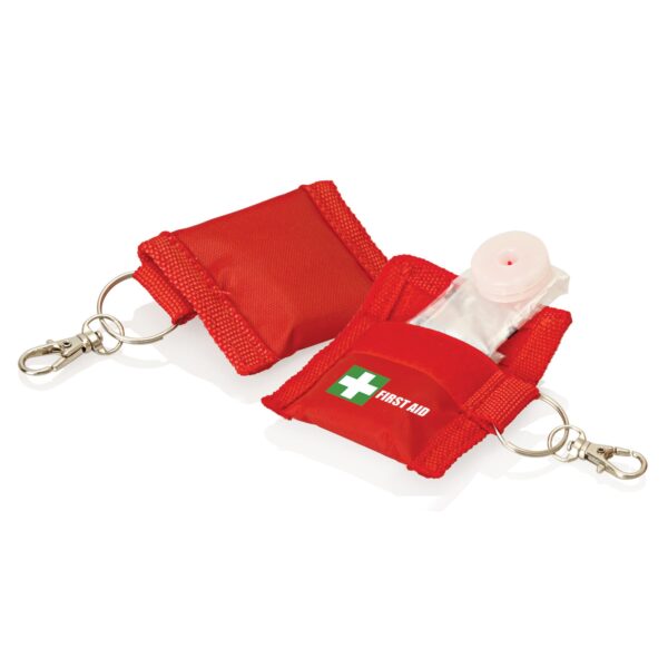 First Aid CPR Mask Keyring - Image 3