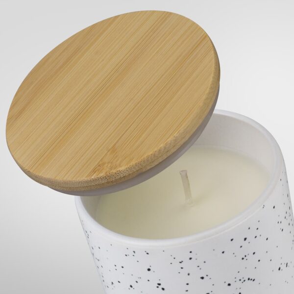 NATURA Candle with Bamboo Lid - Image 4