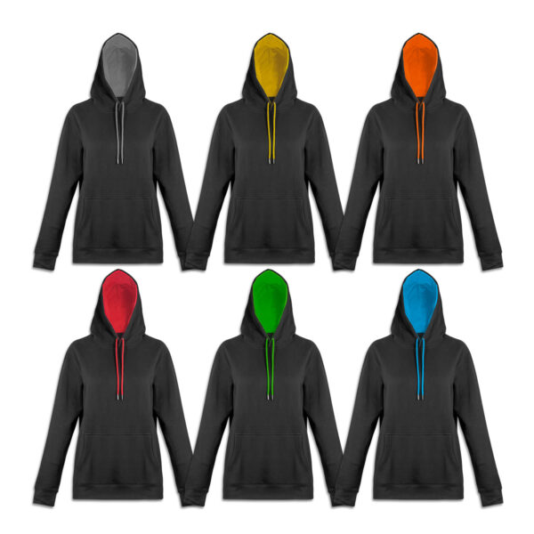 TRENDSWEAR Studio Contrast Unisex Hoodie - Image 8