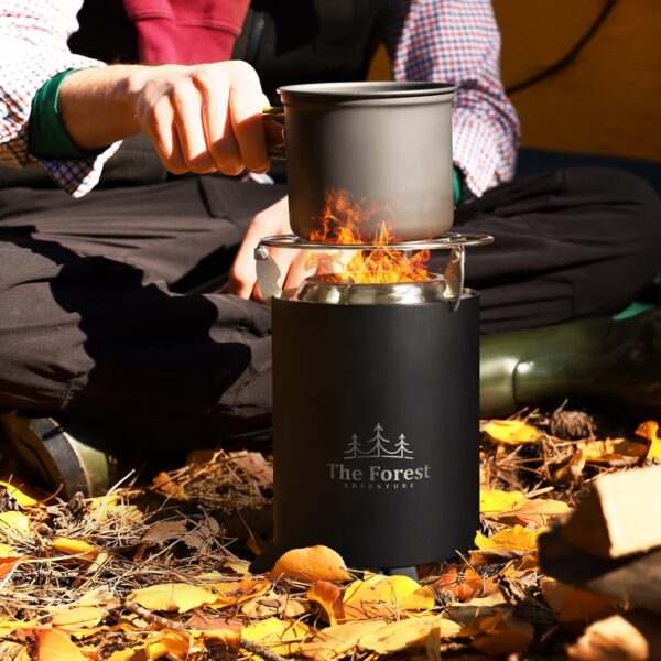 Frontier Camp Fire and Cooker - Image 9