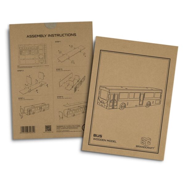 BRANDCRAFT Bus Wooden Model - Image 4