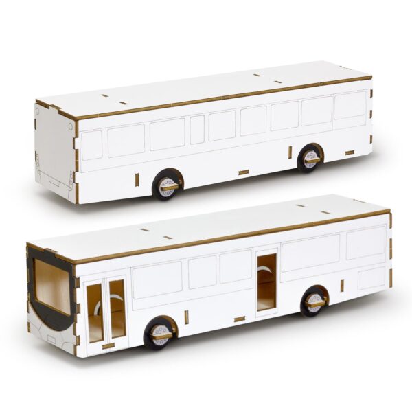 BRANDCRAFT Bus Wooden Model - Image 6