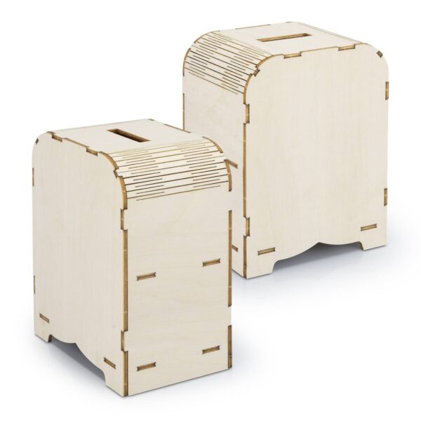 BRANDCRAFT Money Box Wooden Model - Image 2