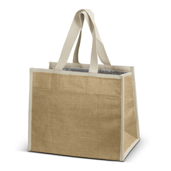 Lumi Jute Cooler Bag - Image 2