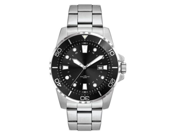 Sports Watch, Stainless Steel Strap - Image 2