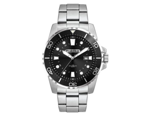 Sports Watch, Stainless Steel Strap