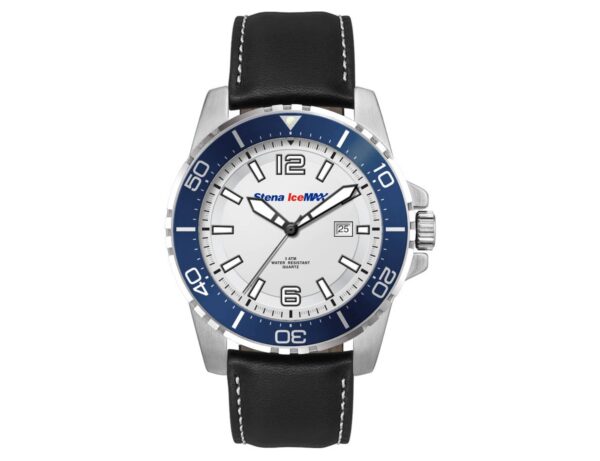 Sports Watch, Leather or Silicone Strap - Image 4