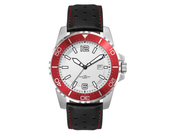 Sports Watch, Leather or Silicone Strap - Image 3
