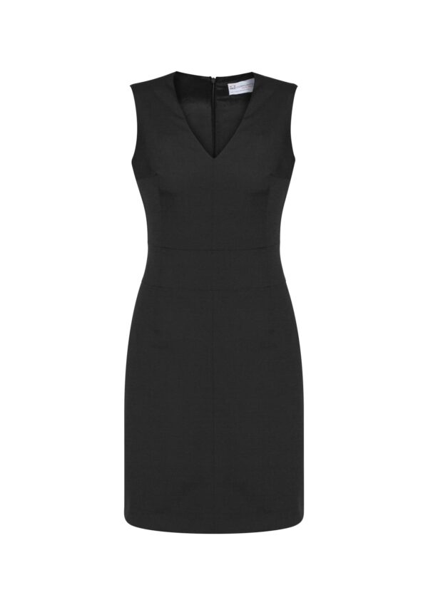 Womens Cool Stretch Sleeveless V-Neck Dress - Image 4