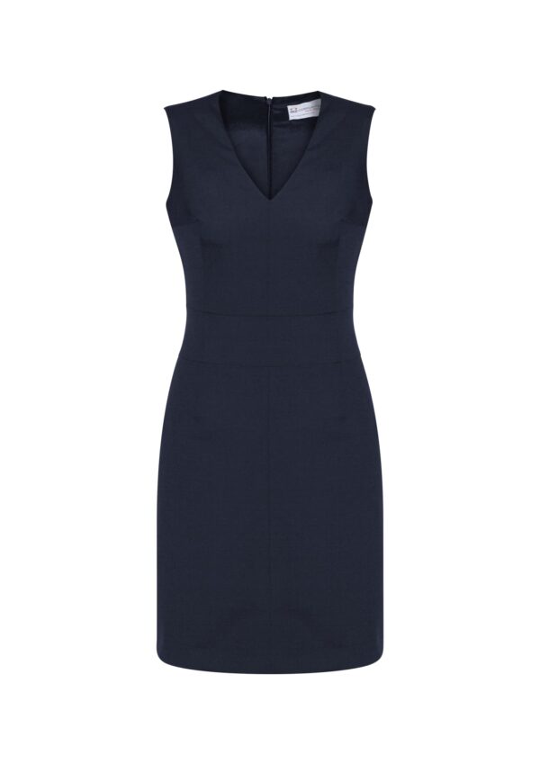 Womens Cool Stretch Sleeveless V-Neck Dress - Image 2