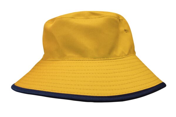 Reversible Breathable Poly twill Bucket Hat - Image 3