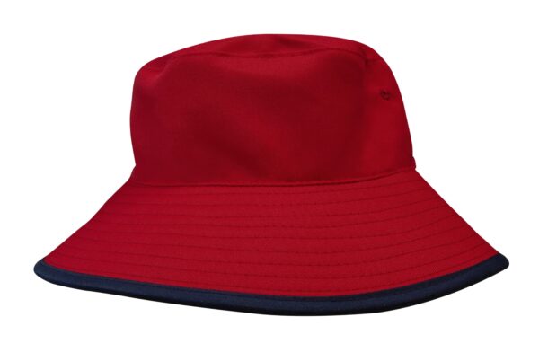 Reversible Breathable Poly twill Bucket Hat - Image 5
