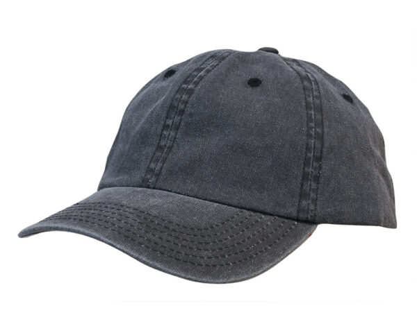 Enzyme Washed Pigment Dyed Cotton Twill Cap - Image 2