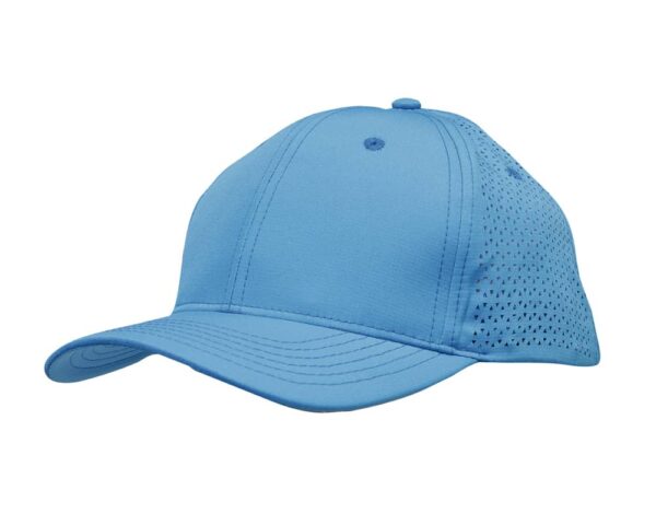 Sports Ripstop Twill Cap with Triangle Perforations - Image 5