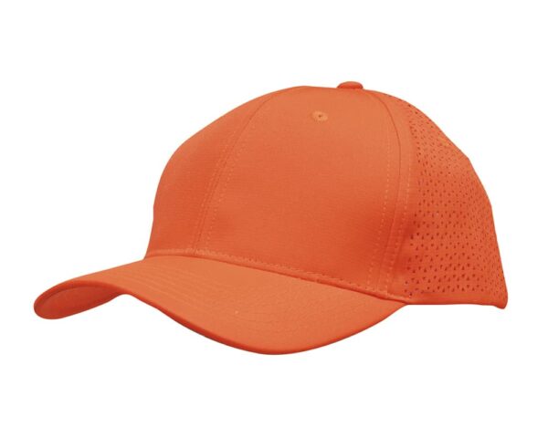 Sports Ripstop Twill Cap with Triangle Perforations - Image 9
