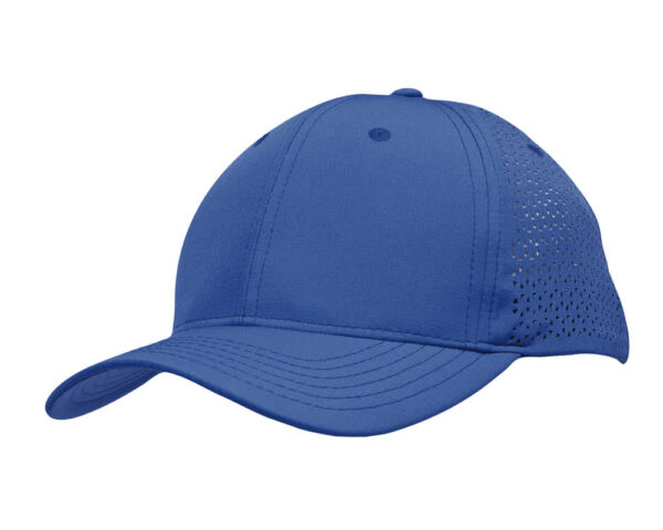 Sports Ripstop Twill Cap with Triangle Perforations - Image 12