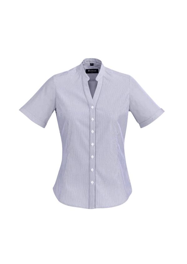 Womens Bordeaux Short Sleeve Shirt