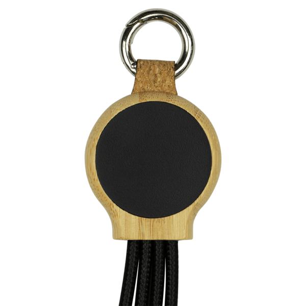 16.5cm Recycled 6 in 1 Charging cable - Image 2