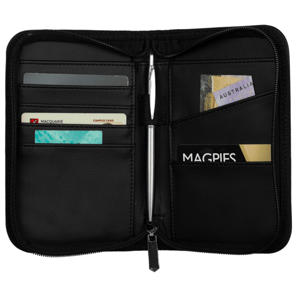 Recycled Travel Wallet w/ RFID blocking - Image 2