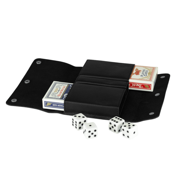 Travel Card Set w/ leather cover - Image 4