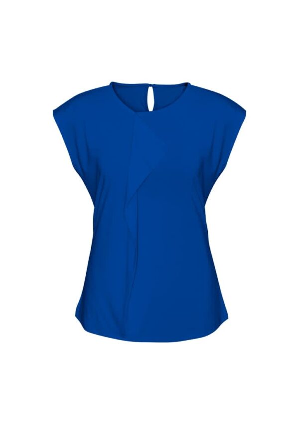 Ladies Mia Pleat Knit Top - Image 4