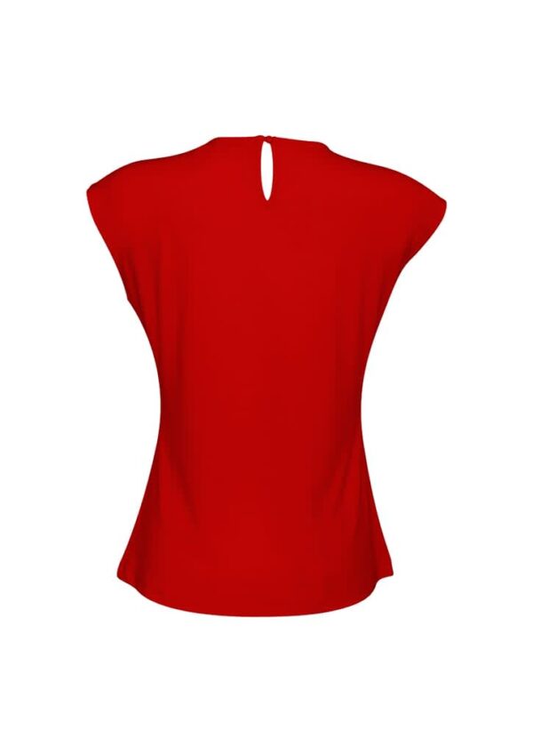 Ladies Mia Pleat Knit Top - Image 3
