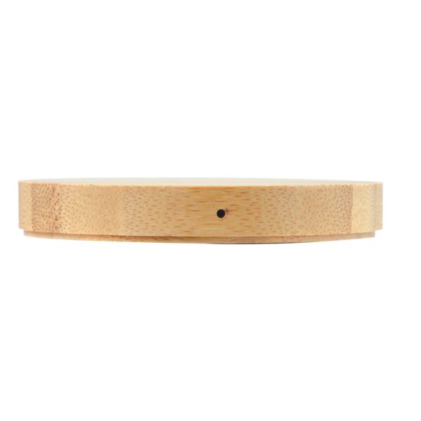 Arc Round Bamboo Wireless Charger - Image 8