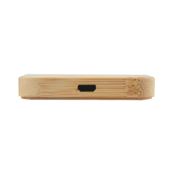 Arc Square Bamboo Wireless Charger - Image 4