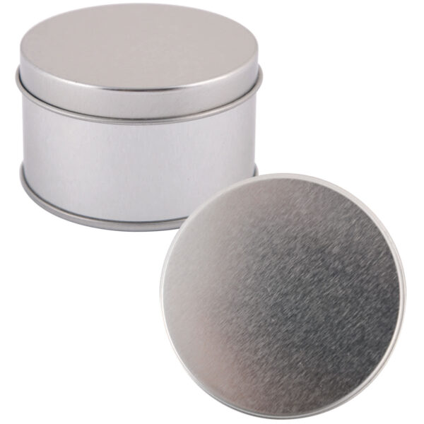 Silver Round Tin - Image 2