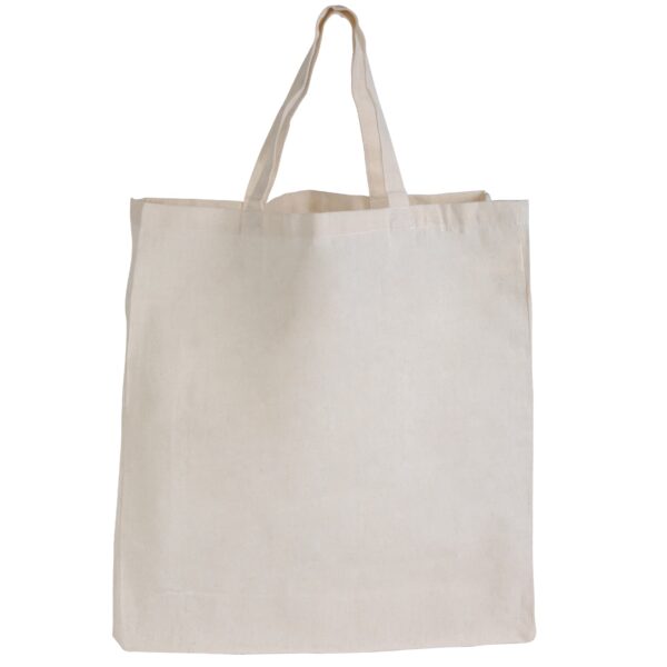 Supa Shopper Short Handle Calico Bag - Image 2