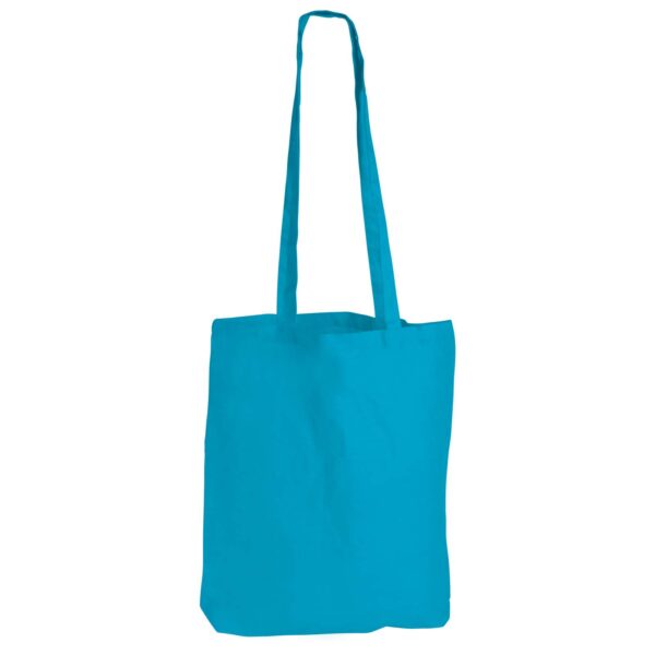 Coloured Cotton Long Handle Bag - Image 5