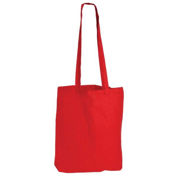 Coloured Cotton Long Handle Bag - Image 6